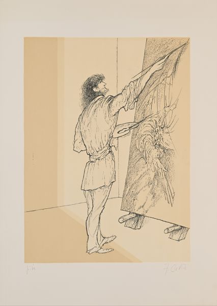 Fabrizio Clerici : Senza titolo  - Asta Grafica internazionale e multipli d'autore  - Associazione Nazionale - Case d'Asta italiane