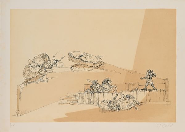 Fabrizio Clerici : Senza titolo  - Asta Grafica internazionale e multipli d'autore  - Associazione Nazionale - Case d'Asta italiane