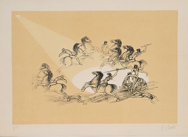 Fabrizio Clerici : Senza titolo  - Asta Grafica internazionale e multipli d'autore  - Associazione Nazionale - Case d'Asta italiane