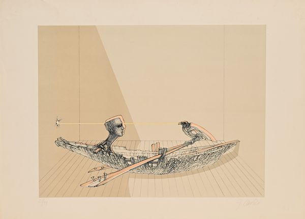 Fabrizio Clerici : Senza titolo  - Asta Grafica internazionale e multipli d'autore  - Associazione Nazionale - Case d'Asta italiane