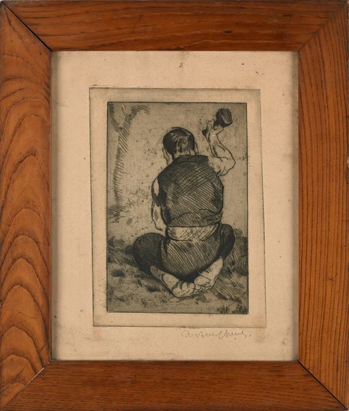 Anonimo del XX secolo : L'artigiano  - Asta Grafica internazionale e multipli d'autore  - Associazione Nazionale - Case d'Asta italiane