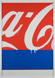 MARIO SCHIFANO : Coca-Cola  - Asta Grafica internazionale e multipli d'autore  - Associazione Nazionale - Case d'Asta italiane