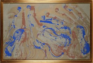 Pierre Fernandez Arman : Senza titolo  - Asta Grafica internazionale e multipli d'autore  - Associazione Nazionale - Case d'Asta italiane