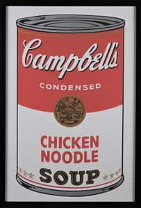 Andy Warhol : Chicken Noodle Soup  - Asta Grafica internazionale e multipli d'autore  - Associazione Nazionale - Case d'Asta italiane