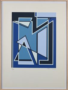 Mario Radice : Senza titolo  - Asta Grafica internazionale e multipli d'autore  - Associazione Nazionale - Case d'Asta italiane