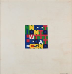ALIGHIERO BOETTI - Millenovecentosettantotto