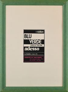 CLAUDIO CINTOLI : Senza titolo  - Asta Grafica internazionale e multipli d'autore  - Associazione Nazionale - Case d'Asta italiane