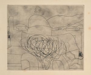 Ben Nicholson - Storm over Paros