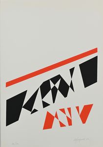 AA.VV. : Lotto di 5 opere di A. Vancheri, P. grimshaw, O. Subero, R. Spagnoli  - Asta Grafica internazionale e multipli d'autore  - Associazione Nazionale - Case d'Asta italiane