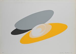 Camilian Demetrescu : Lotto di 2 serigrafie  - Asta Grafica internazionale e multipli d'autore  - Associazione Nazionale - Case d'Asta italiane