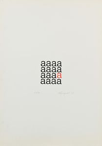 Renato  Spagnoli : Lotto di due grafiche  - Asta Grafica internazionale e multipli d'autore  - Associazione Nazionale - Case d'Asta italiane