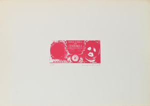 Bona Cardinali : Lotto di 2 serigrafie  - Asta Grafica internazionale e multipli d'autore  - Associazione Nazionale - Case d'Asta italiane