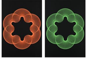 Celestino Facchin - Lotto di 2 serigrafie