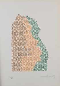 Antonio Calderara : Lotto di 8 serigrafie  - Asta Grafica internazionale e multipli d'autore  - Associazione Nazionale - Case d'Asta italiane