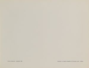 Antonio Calderara : Lotto di 8 serigrafie  - Asta Grafica internazionale e multipli d'autore  - Associazione Nazionale - Case d'Asta italiane