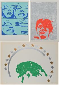 Pino Reggiani - Lotto di 3 serigrafie