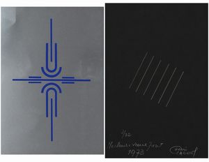 Henri Gabriel - Lotto di due grafiche