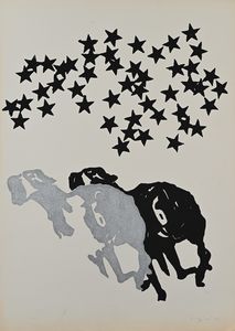 Pino Reggiani : Lotto di 2 serigrafie  - Asta Grafica internazionale e multipli d'autore  - Associazione Nazionale - Case d'Asta italiane