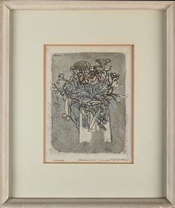 Luigi Bartolini : Calendule  - Asta Grafica internazionale e multipli d'autore  - Associazione Nazionale - Case d'Asta italiane