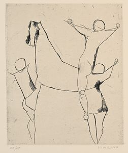 Marino Marini - Senza titolo