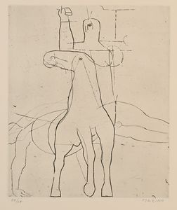 Marino Marini - Senza titolo