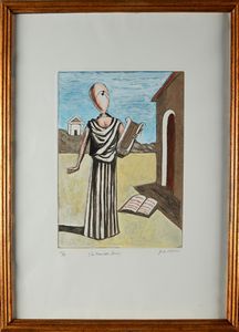 Giorgio de Chirico : La Musa della Storia  - Asta Grafica internazionale e multipli d'autore  - Associazione Nazionale - Case d'Asta italiane