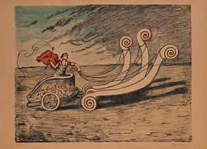 Giorgio de Chirico - La biga invicibile