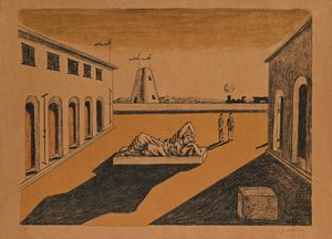 Giorgio de Chirico - Piazza d'Italia