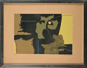 Enrico Prampolini : Senza titolo  - Asta Grafica internazionale e multipli d'autore  - Associazione Nazionale - Case d'Asta italiane