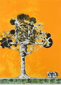 Graham Sutherland - Composizione con Albero