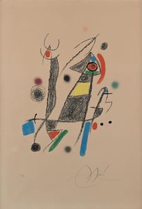 Joan Mirò - Composizione