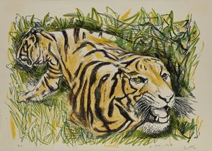Renato Guttuso - Tigri