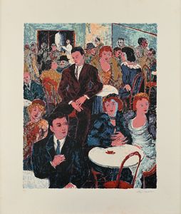 ALIGI SASSU - Interno di bar