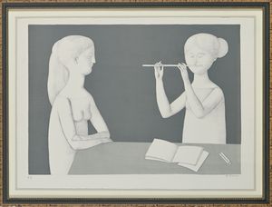 Antonio Bueno : Bianco e nero  - Asta Grafica internazionale e multipli d'autore  - Associazione Nazionale - Case d'Asta italiane