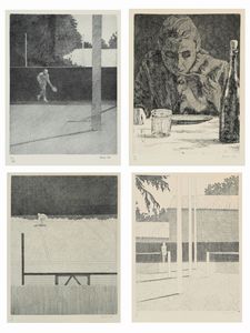 Pasquale Verrusio - Lotto di 4 grafiche