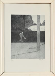 Pasquale Verrusio : Lotto di 4 grafiche  - Asta Grafica internazionale e multipli d'autore  - Associazione Nazionale - Case d'Asta italiane