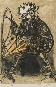 Luciano Minguzzi - Il gallo