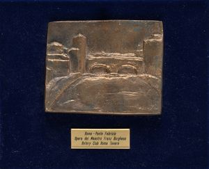 Franz Borghese : Ponte Fabricio  - Asta Grafica internazionale e multipli d'autore  - Associazione Nazionale - Case d'Asta italiane