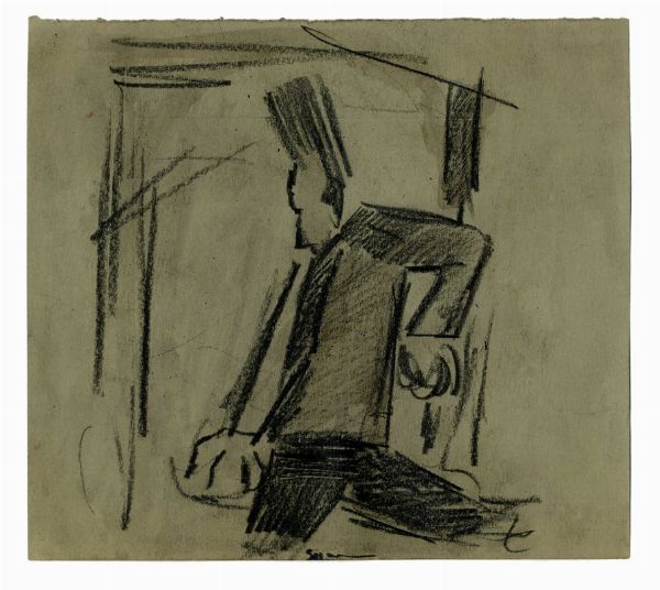 Lotto composto di 7 disegni futuristi.  - Asta Arte Antica, Moderna e Contemporanea - Associazione Nazionale - Case d'Asta italiane