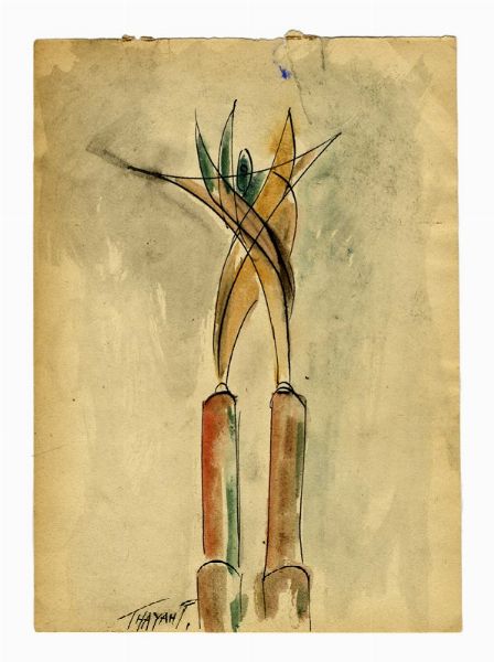 Lotto composto di 3 disegni.  - Asta Arte Antica, Moderna e Contemporanea - Associazione Nazionale - Case d'Asta italiane