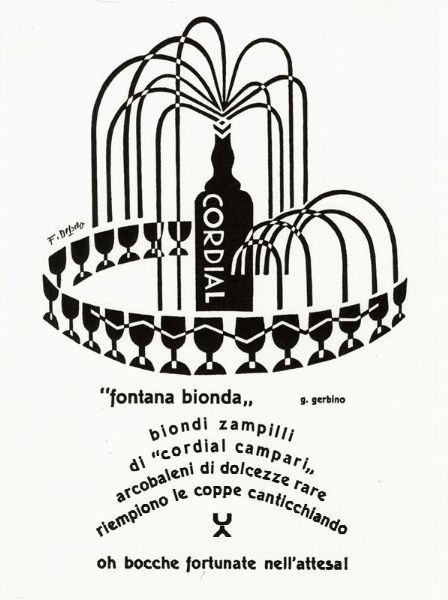 FORTUNATO DEPERO : Lotto composto di 3 manifesti.  - Asta Arte Antica, Moderna e Contemporanea - Associazione Nazionale - Case d'Asta italiane