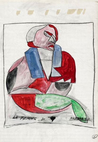 Vinicio Paladini : La femme.  - Asta Arte Antica, Moderna e Contemporanea - Associazione Nazionale - Case d'Asta italiane