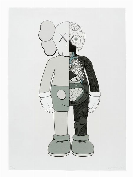 KAWS [PSEUD. DI DONNELLY BRIAN] : Lotto composto di 3 manifesti.  - Asta Arte Antica, Moderna e Contemporanea - Associazione Nazionale - Case d'Asta italiane
