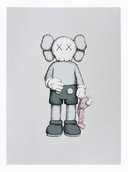 KAWS [PSEUD. DI DONNELLY BRIAN] : Lotto composto di 3 manifesti.  - Asta Arte Antica, Moderna e Contemporanea - Associazione Nazionale - Case d'Asta italiane