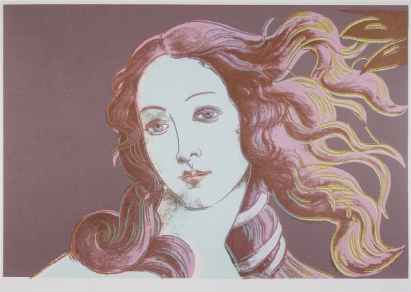 Andy Warhol : Birth of Venus.  - Asta Arte Antica, Moderna e Contemporanea - Associazione Nazionale - Case d'Asta italiane