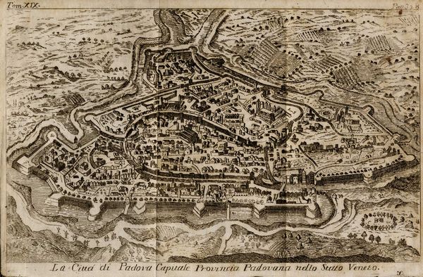 FRANCESCO CEPPARULI : La Citt di Padova Capitale Provincia Padovana nello Stato Veneto.  - Asta Arte Antica, Moderna e Contemporanea - Associazione Nazionale - Case d'Asta italiane