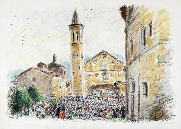 Lotto composto di 9 incisioni.  - Asta Arte Antica, Moderna e Contemporanea - Associazione Nazionale - Case d'Asta italiane