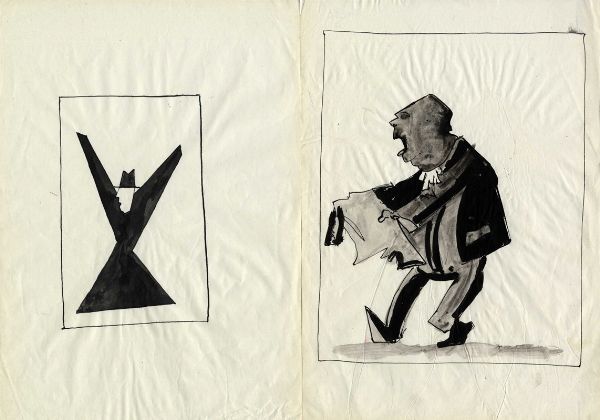 Lotto composto di 24 disegni.  - Asta Arte Antica, Moderna e Contemporanea - Associazione Nazionale - Case d'Asta italiane