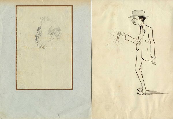 Lotto composto di 24 disegni.  - Asta Arte Antica, Moderna e Contemporanea - Associazione Nazionale - Case d'Asta italiane