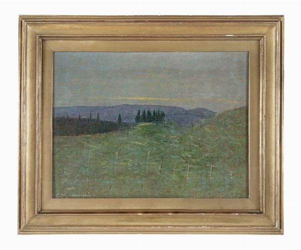 GUIDO MAZZOCCHI : Monte Oliveto.  - Asta Arte Antica, Moderna e Contemporanea - Associazione Nazionale - Case d'Asta italiane